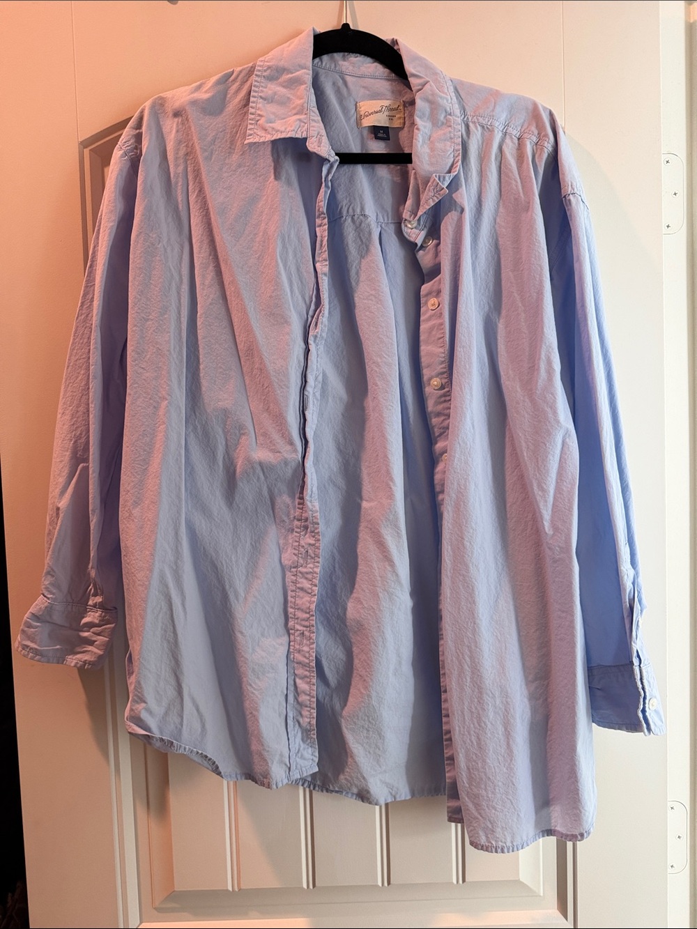 Light Blue Button-Down Shirt - Classic Casual